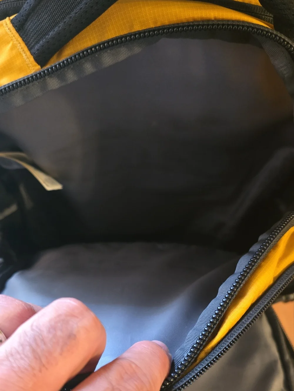 The North Face Recon Yellow and Black Men's Backpack